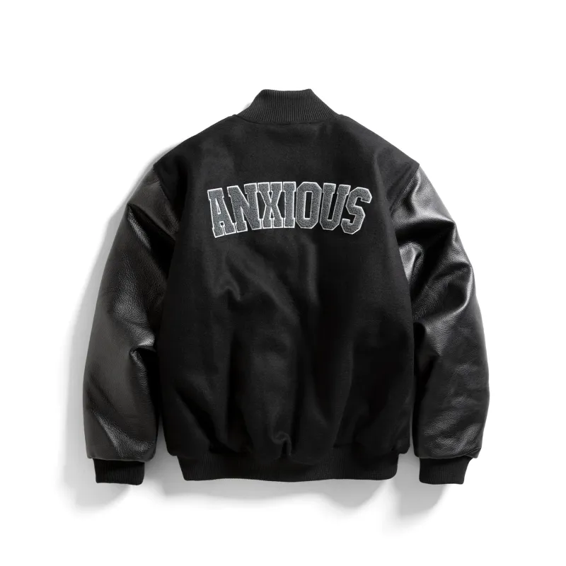 Team Anxious Varsity Jacket sold by Anti Social Social Club