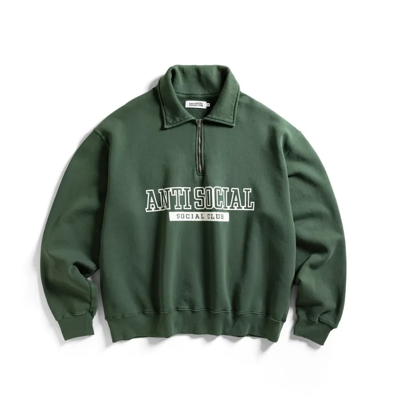 Washed Up Quarter Zip sold by Anti Social Social Club
