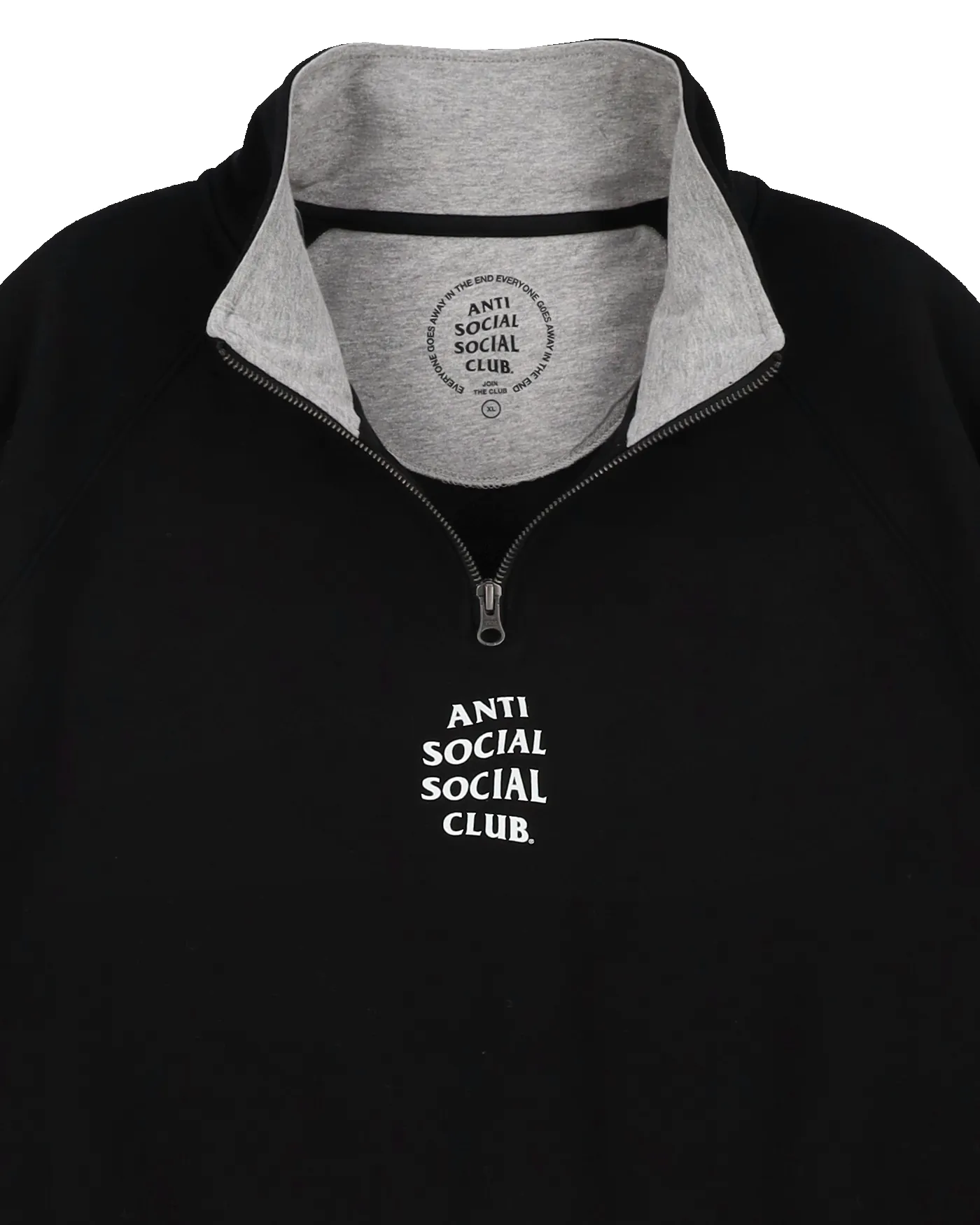 Half Zip-up Sweatshirt sold by Anti Social Social Club product image thumbnail 4