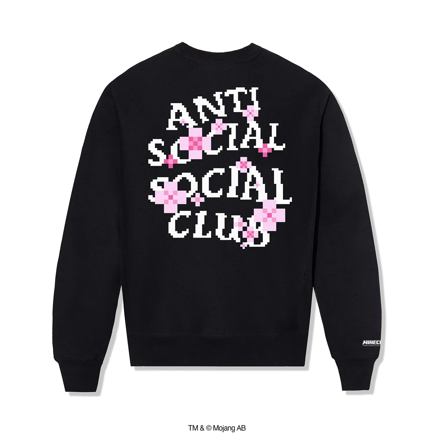 ASSC x Minecraft Cherry Blossom Crewneck sold by Anti Social Social Club