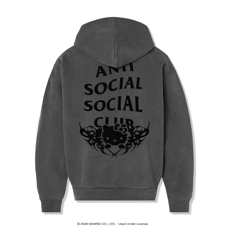 ASSC x Hello Kitty Metal Hoodie made by Anti Social Social Club