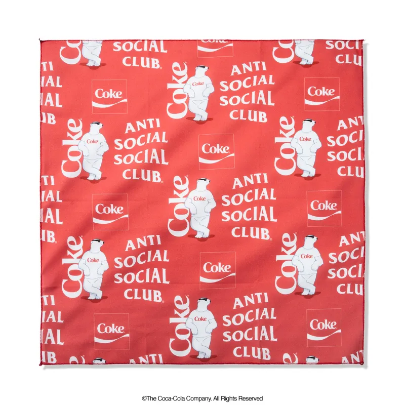 ASSC | Coca-Cola Polar Bear Coke Bandana made by Anti Social Social Club