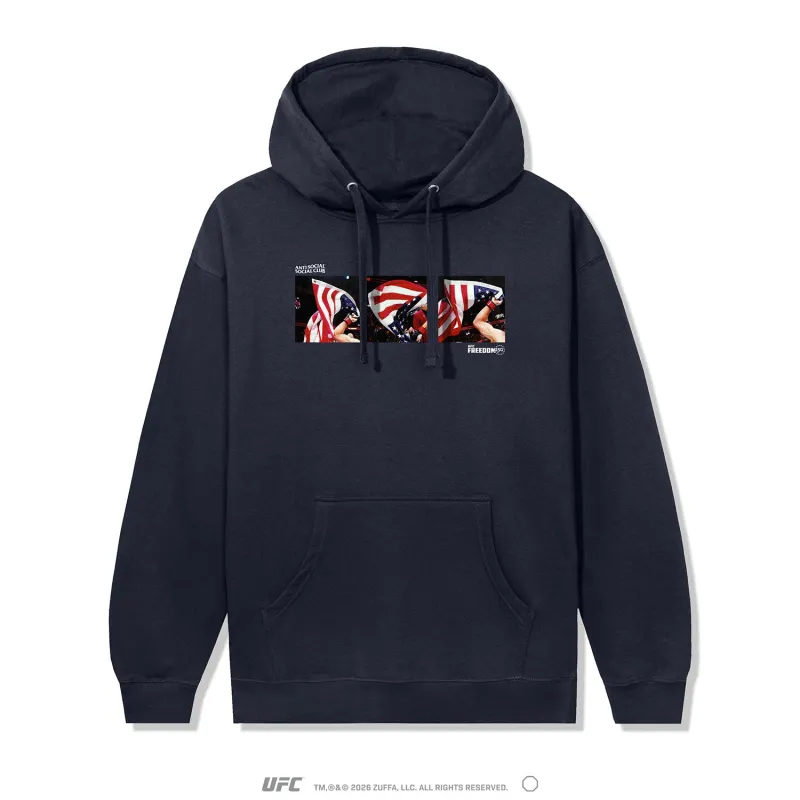 ASSC x UFC Waving Hoodie made by Anti Social Social Club
