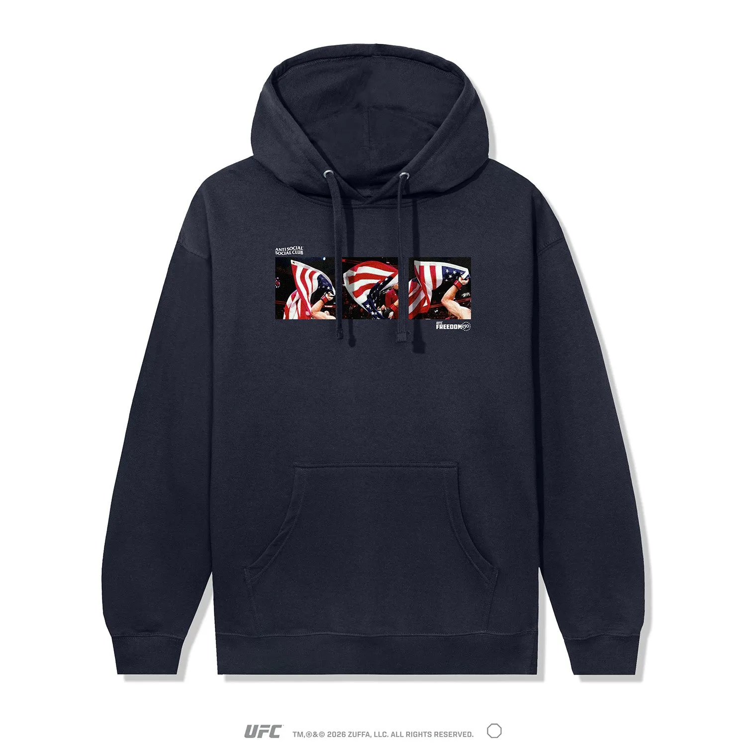 ASSC x UFC Waving Hoodie sold by Anti Social Social Club