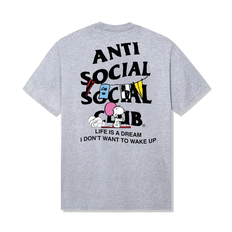 ASSC x Peanuts Life Is A Dream Tee made by Anti Social Social Club