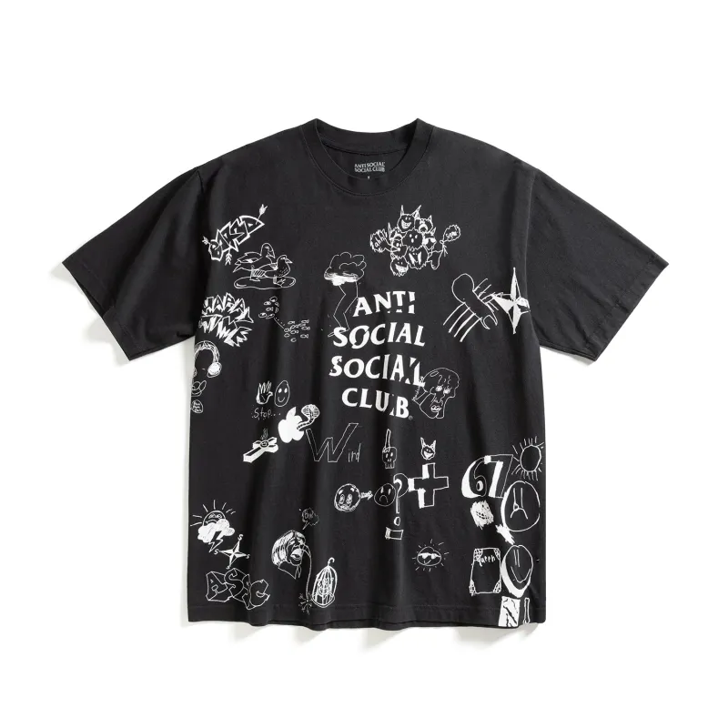 Illustrated Tee made by Anti Social Social Club