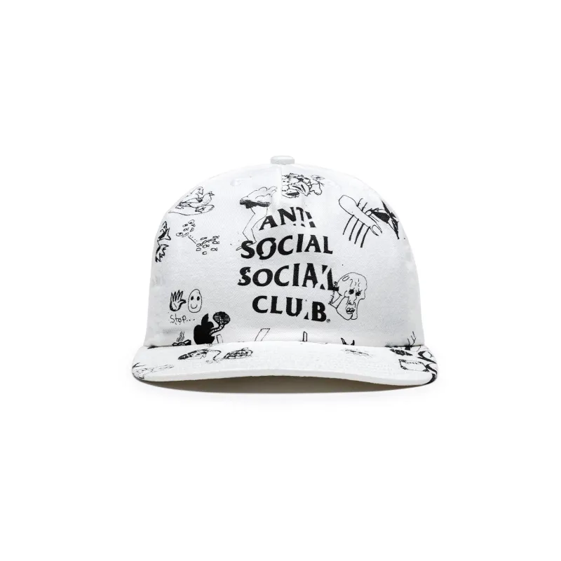 Illustrated Cap made by Anti Social Social Club