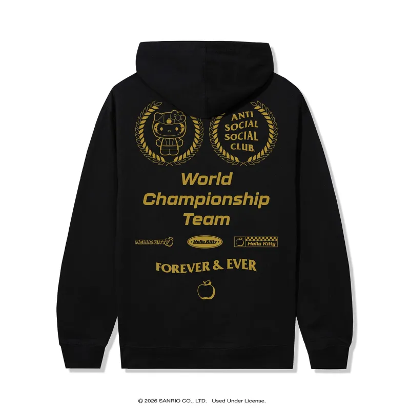 ASSC x Hello Kitty World Champ Hoodie made by Anti Social Social Club