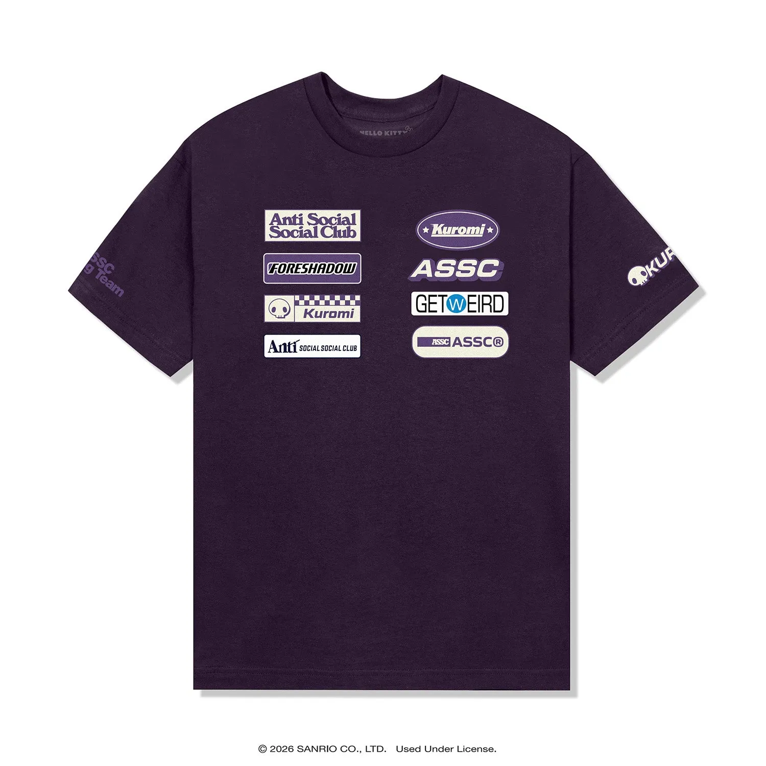 ASSC x Hello Kitty Kuromi Apex Tee sold by Anti Social Social Club product image thumbnail 2