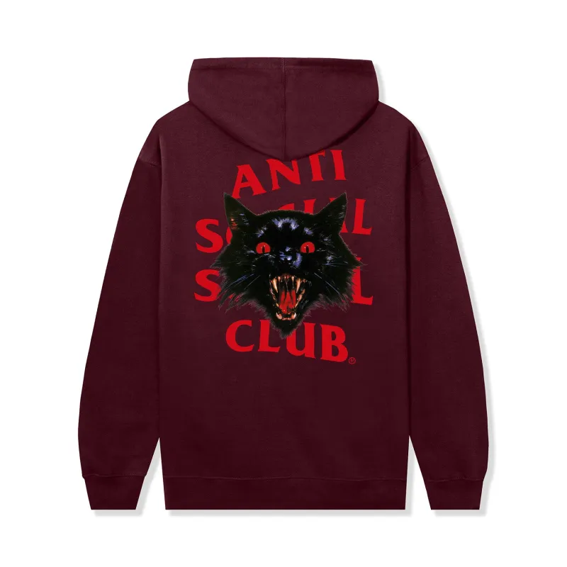 Black Cat Hoodie made by Anti Social Social Club