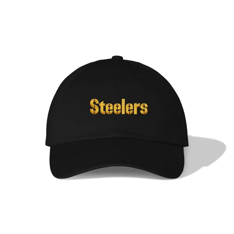 ASSC x Steelers Snap Dad Cap made by Anti Social Social Club