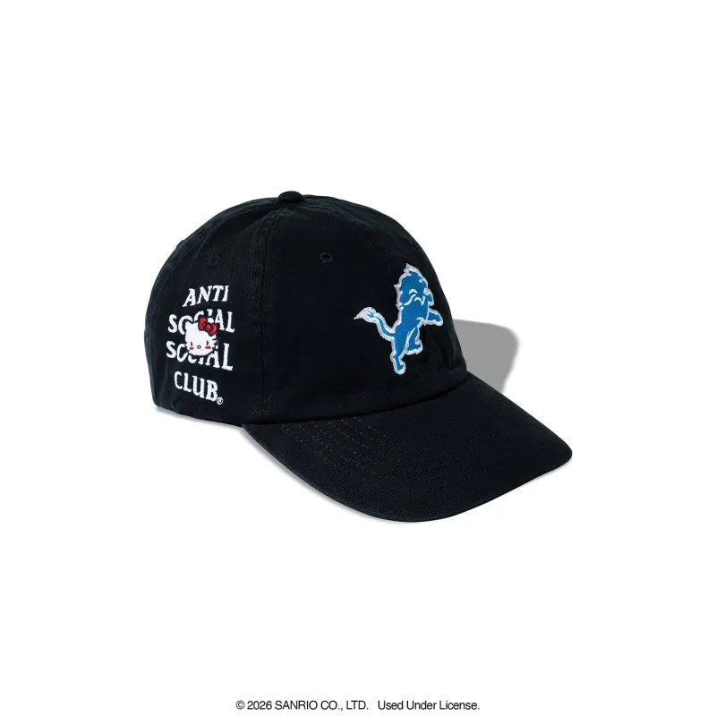 ASSC x Hello Kitty x Lions Touchback Dad Cap made by Anti Social Social Club