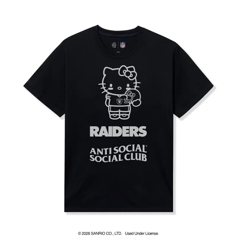 ASSC x Hello Kitty x Raiders Touchdown Tee made by Anti Social Social Club