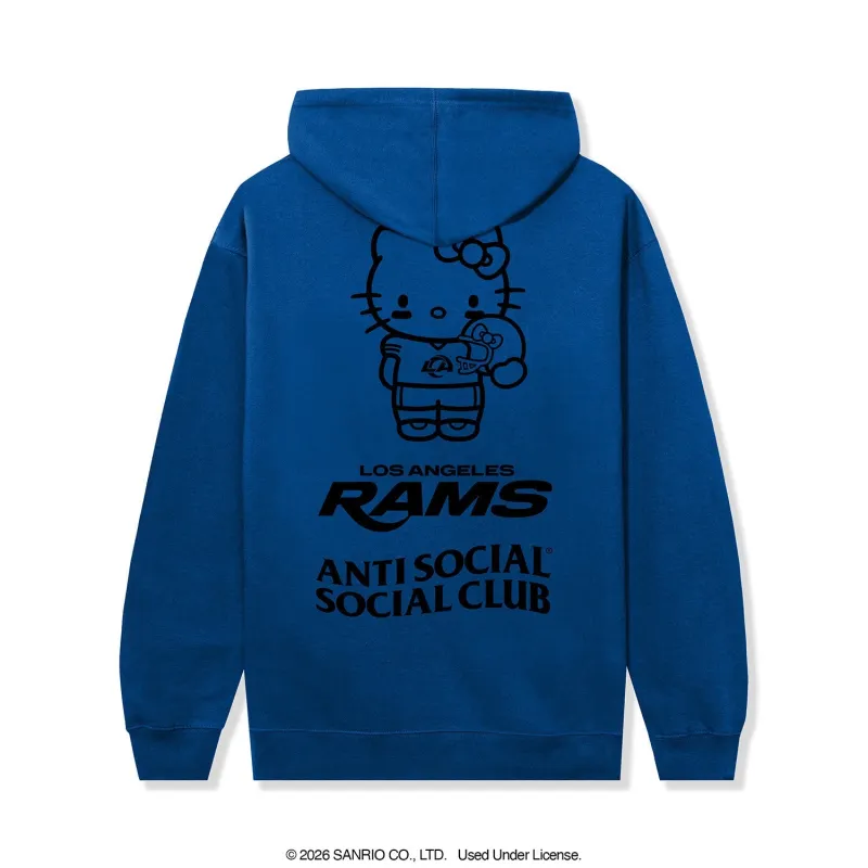 ASSC x Hello Kitty x Rams Touchdown Hoodie made by Anti Social Social Club