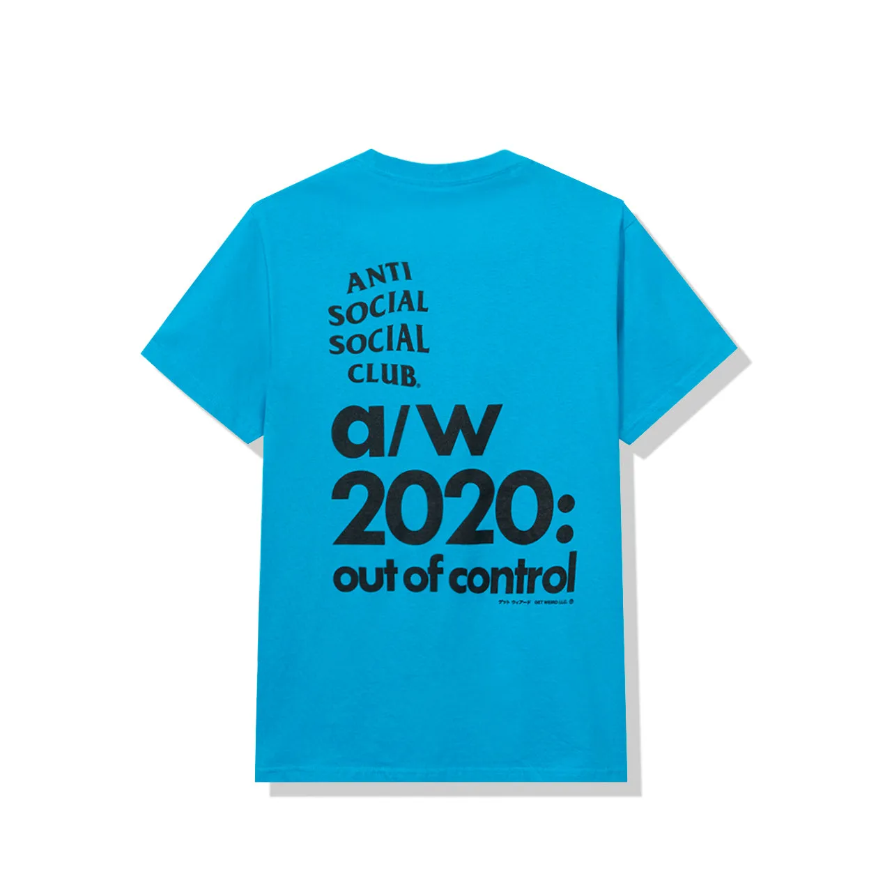 2020 Turquoise Tee sold by Anti Social Social Club