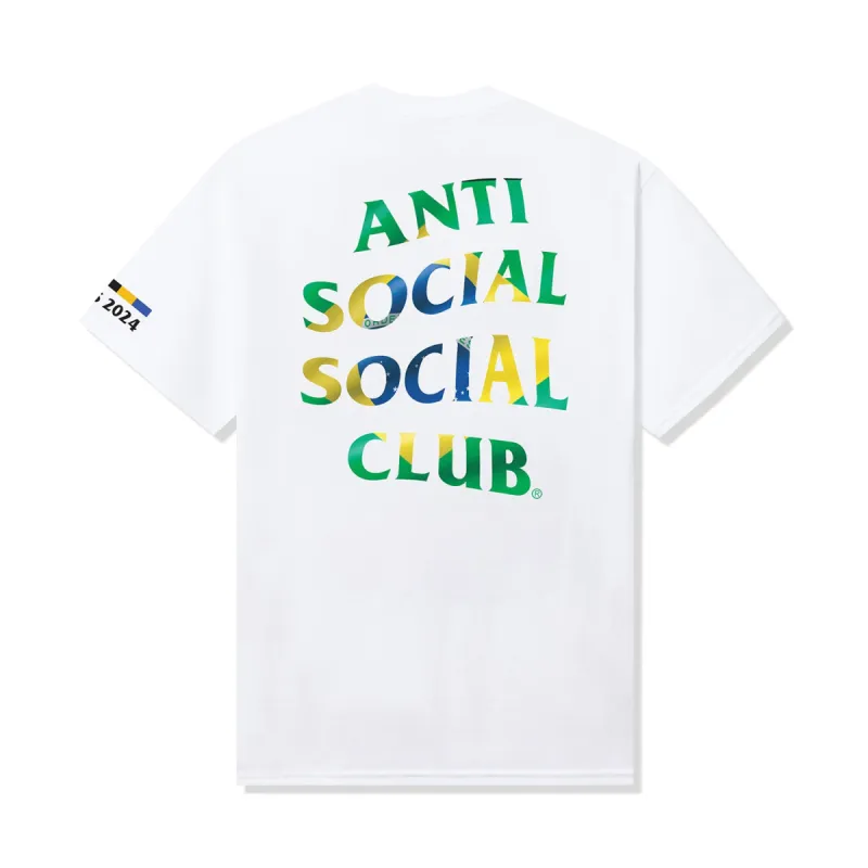 Brazil Tee - White sold by Anti Social Social Club