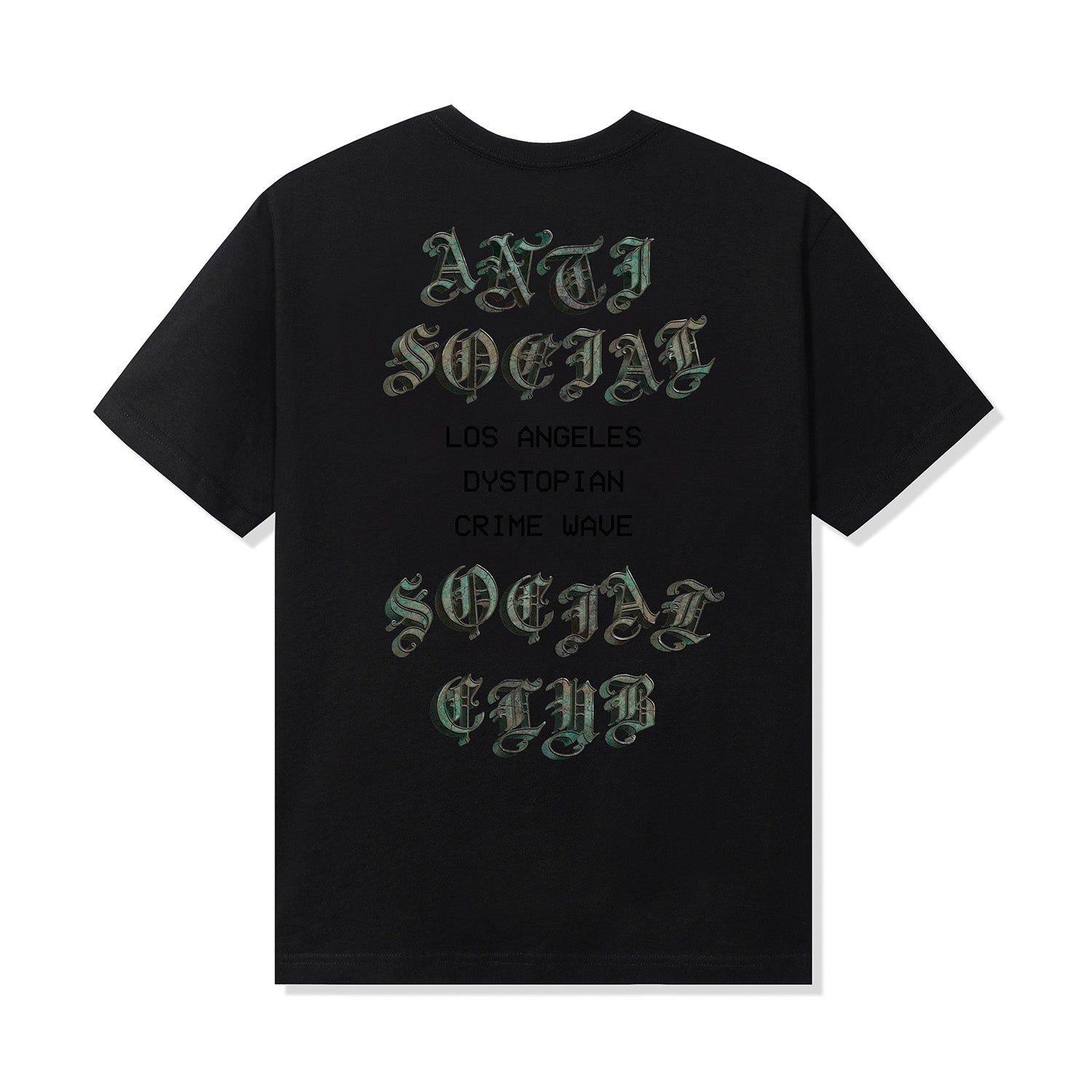 Patina Tee - Black sold by Anti Social Social Club