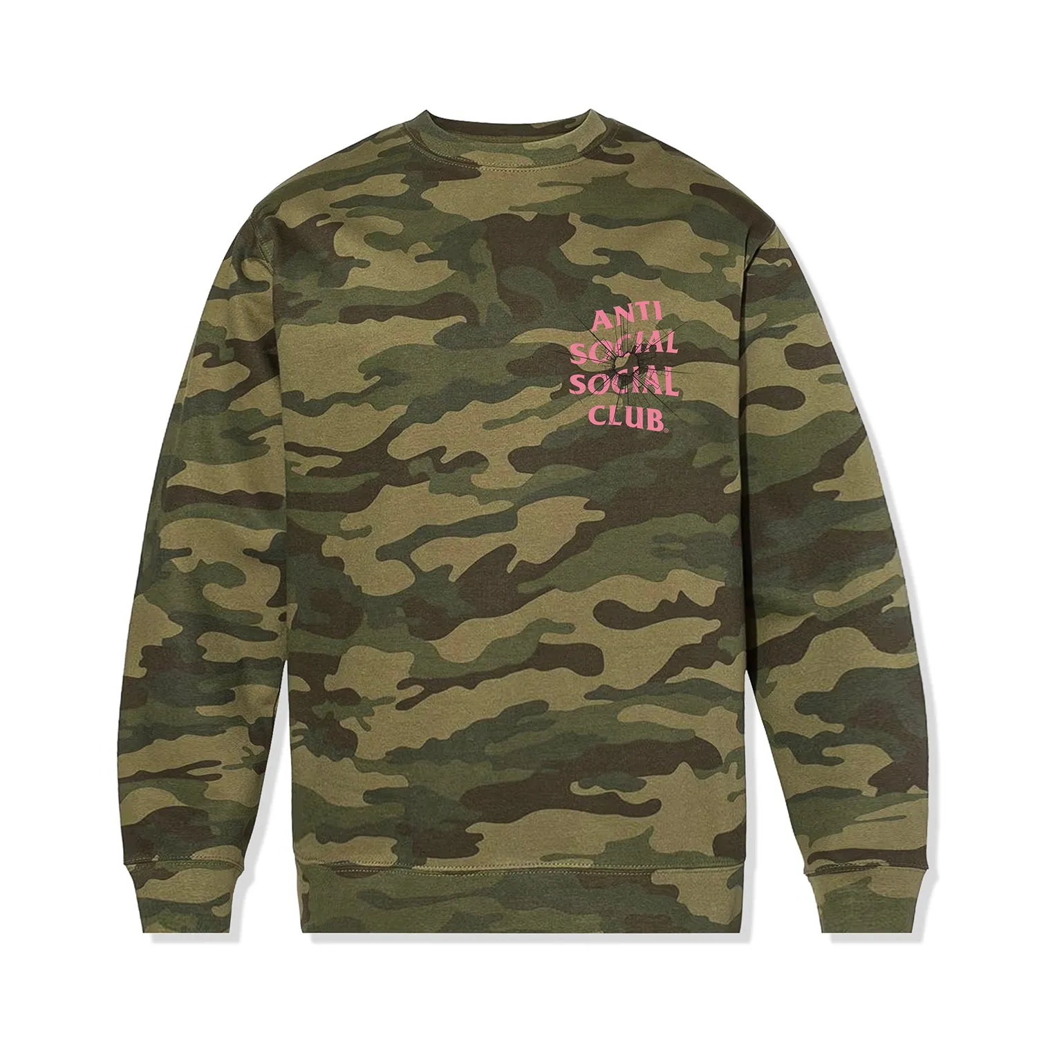 Theories Crewneck - Forest Camo sold by Anti Social Social Club product image thumbnail 2
