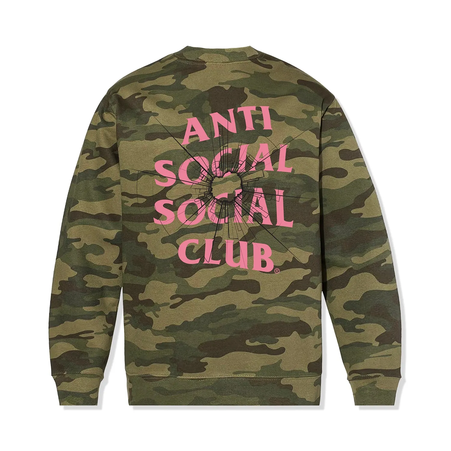Theories Crewneck - Forest Camo sold by Anti Social Social Club
