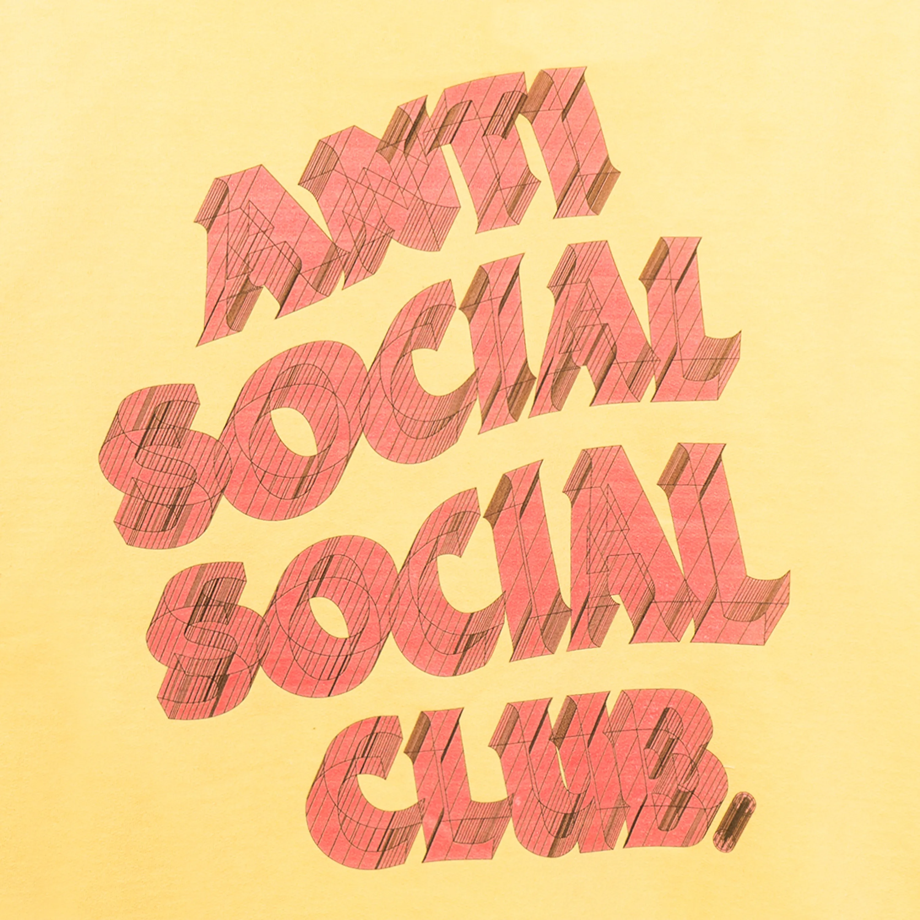 How Deep Yellow Hoodie sold by Anti Social Social Club product image thumbnail 3