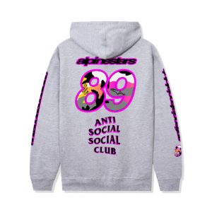 【A BATHING APEｘANTI SOCIAL SOCIAL CLUB】FULL ZIP HOODIE M A BATHING APE X Anti Social Social Club Full Zip Hoodie - POIZON