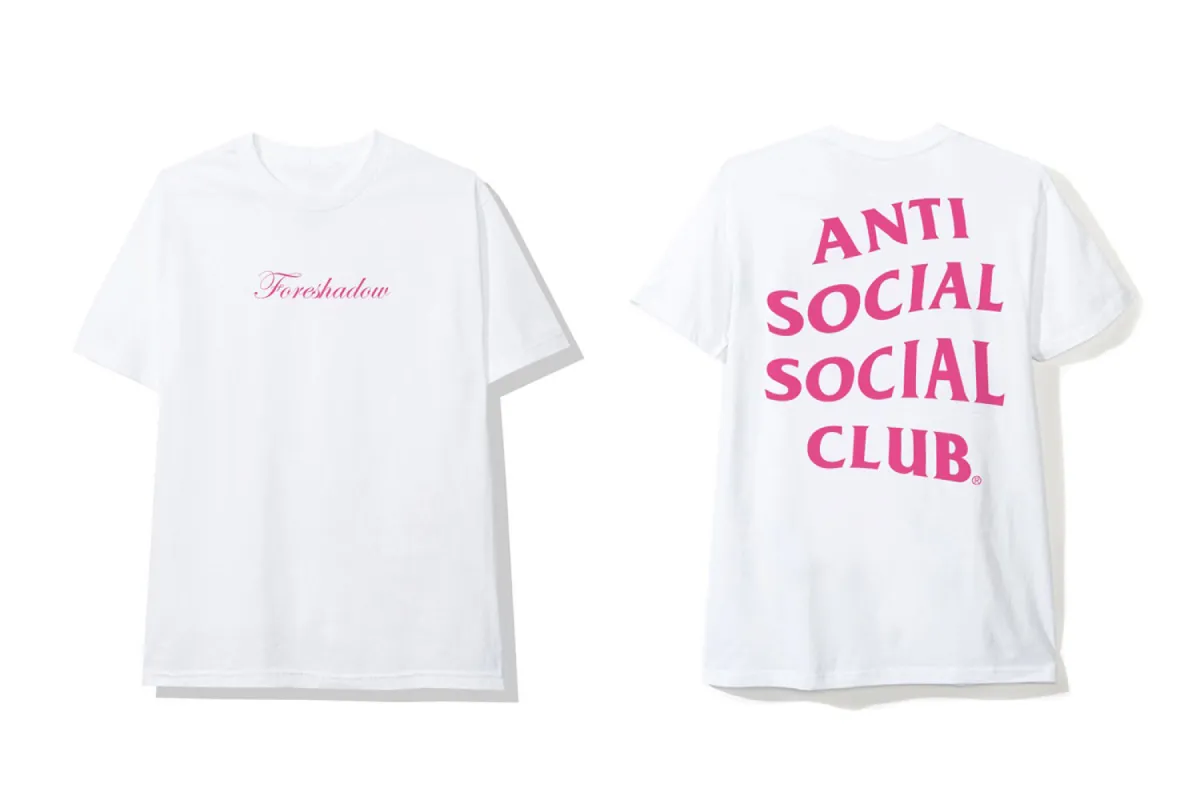 Destined White Tee sold by Anti Social Social Club