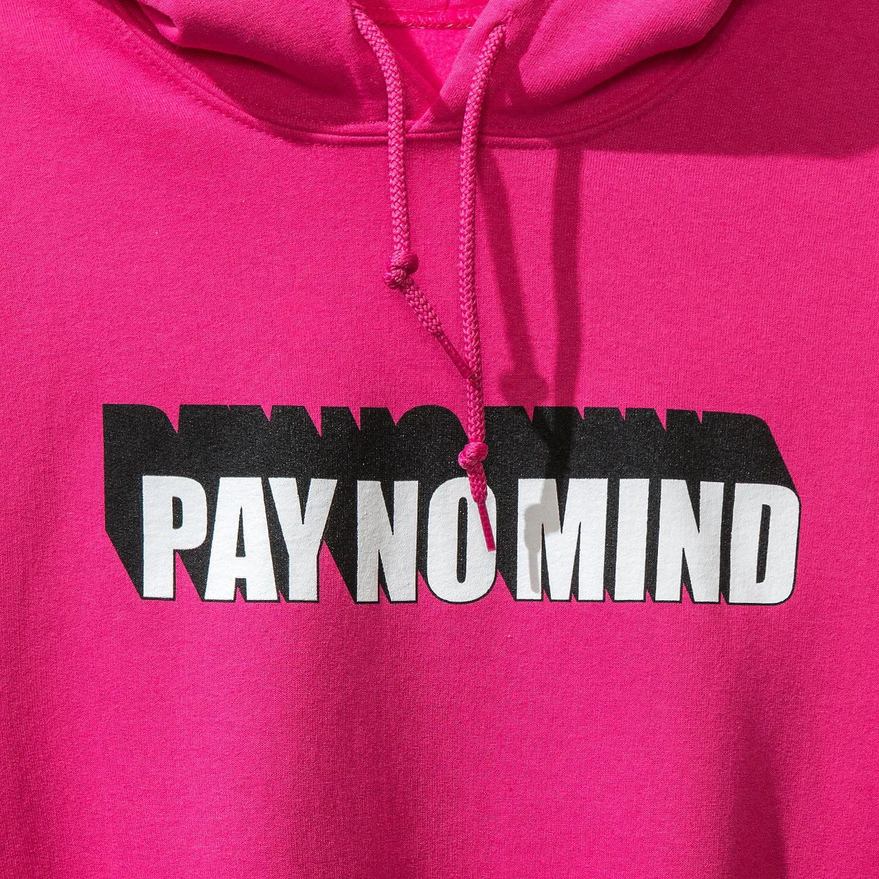 Pay No Mind Pink Hoodie sold by Anti Social Social Club product image thumbnail 4