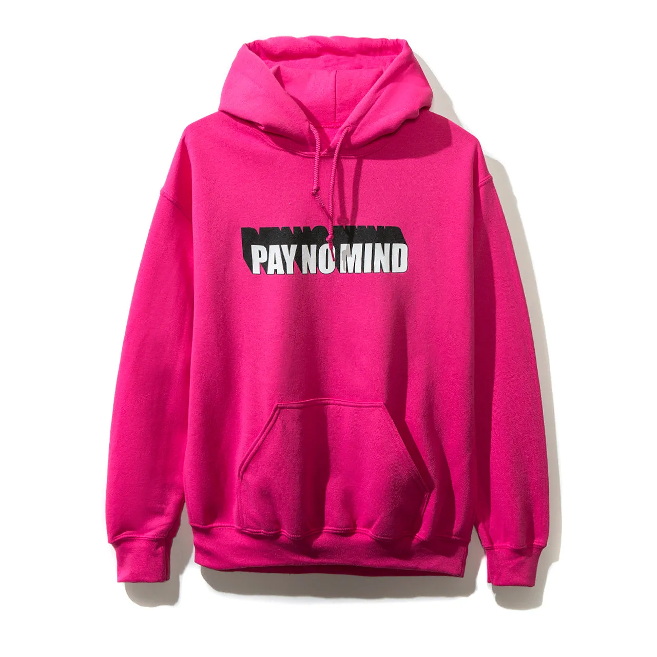 Pay No Mind Pink Hoodie sold by Anti Social Social Club