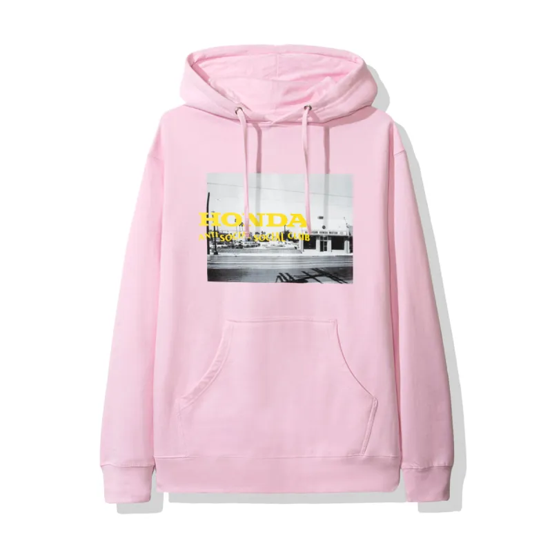 Honda Pico Blvd Pink Hoodie made by Anti Social Social Club