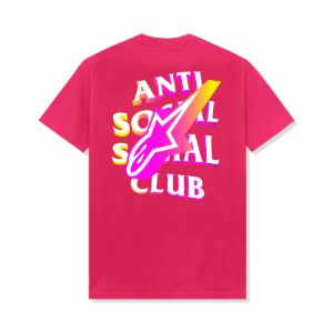 ASSC x Alpinestars Tucked Tee - Sangria sold by Anti Social Social Club