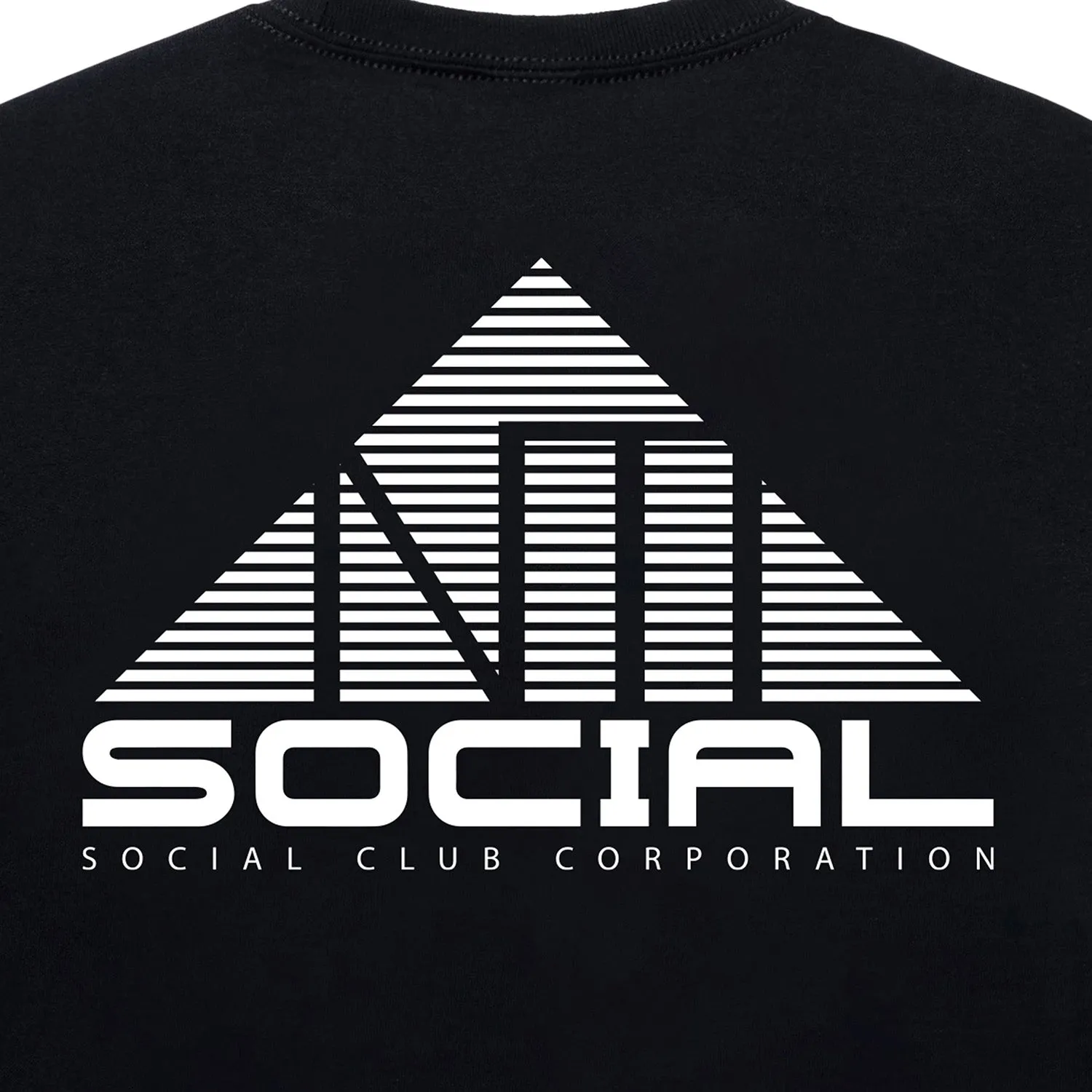 Corporation Tee - Black sold by Anti Social Social Club product image thumbnail 4