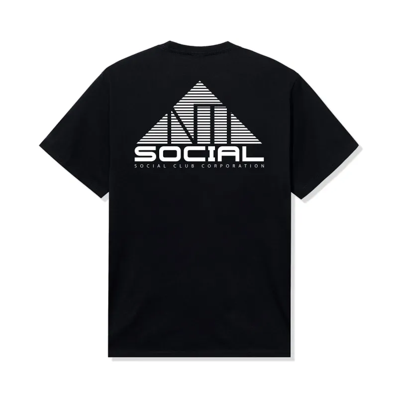 Corporation Tee - Black sold by Anti Social Social Club