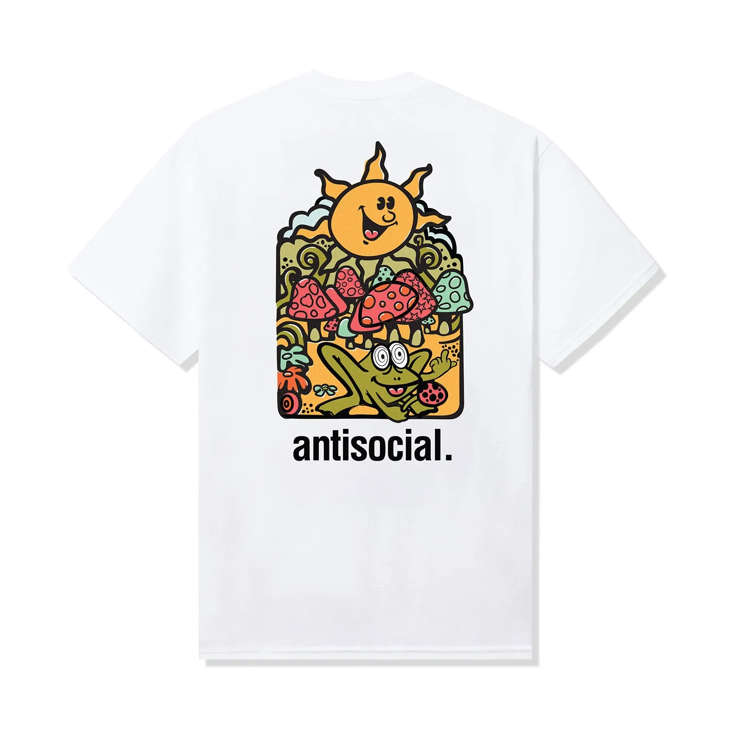 Frog Trip Tee - White sold by Anti Social Social Club
