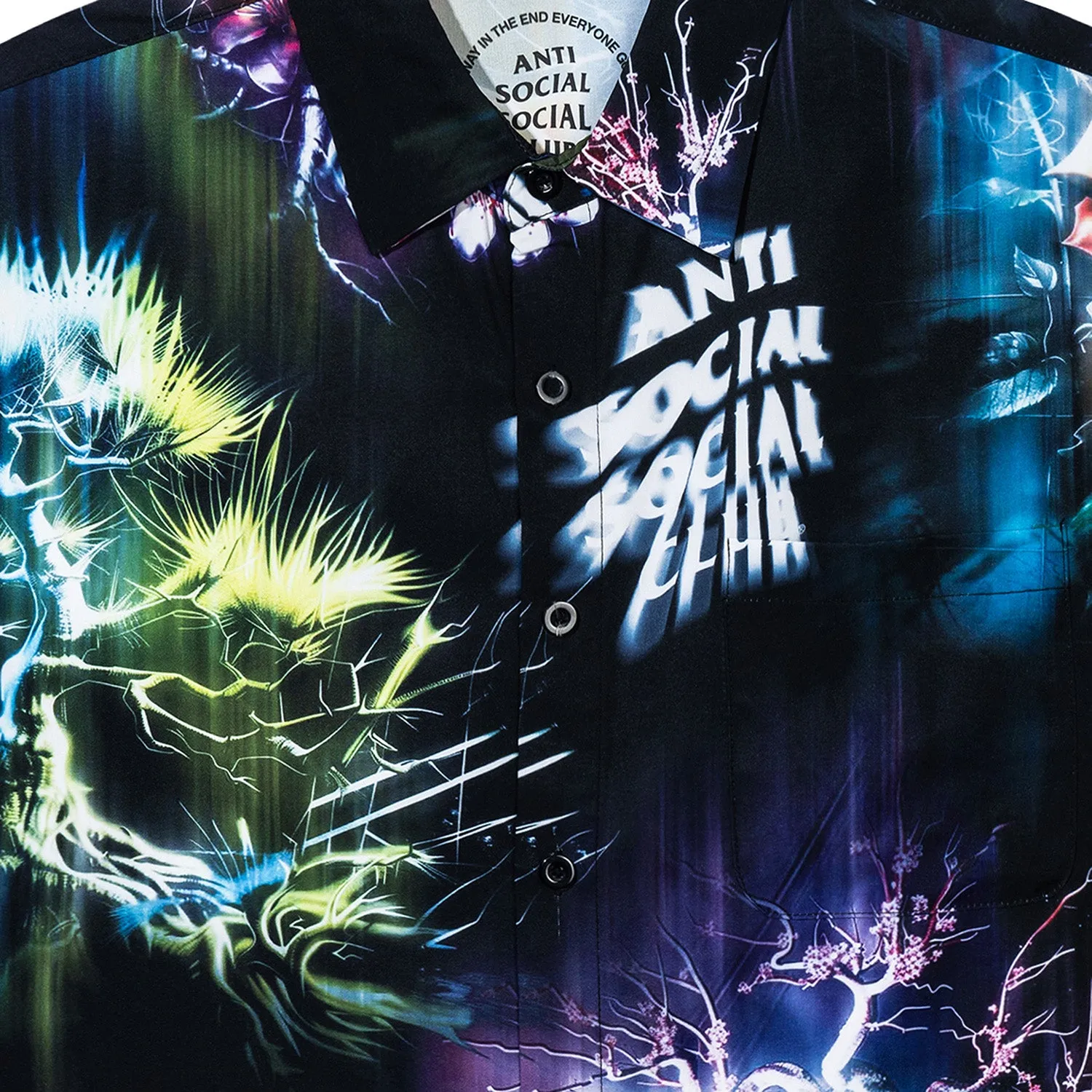 My Bitterness Button Up - Black sold by Anti Social Social Club product image thumbnail 3