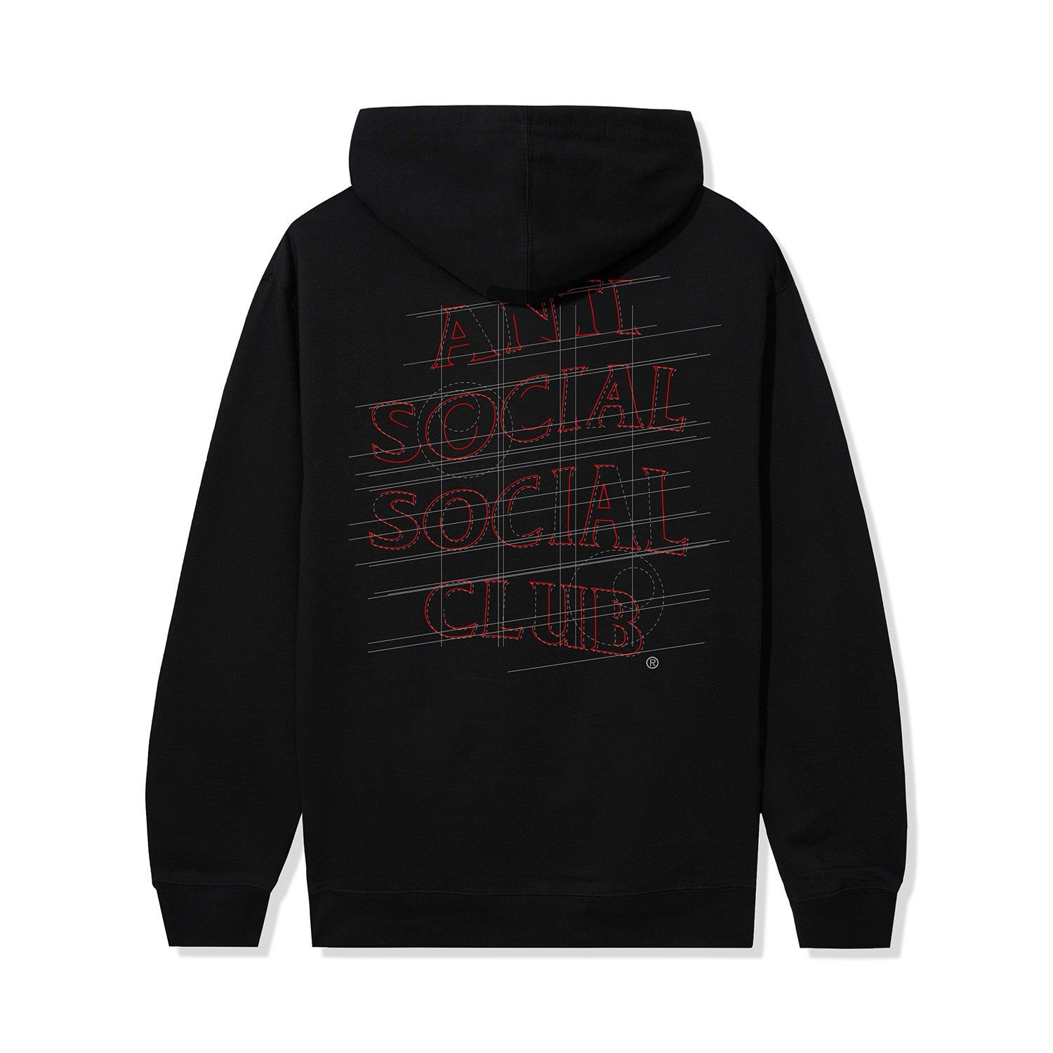 Remain A Mystery Hoodie - Black sold by Anti Social Social Club