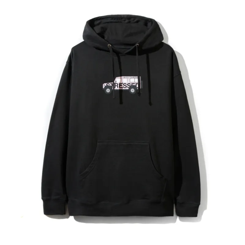 IWC Safari Black Hoodie made by Anti Social Social Club