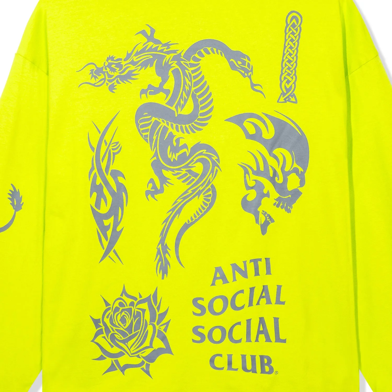 Helplessness Long Sleeve Tee - Yellow sold by Anti Social Social Club product image thumbnail 3