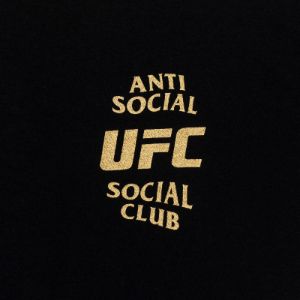 ASSC x UFC Self-Titled Tee - Black sold by Anti Social Social Club