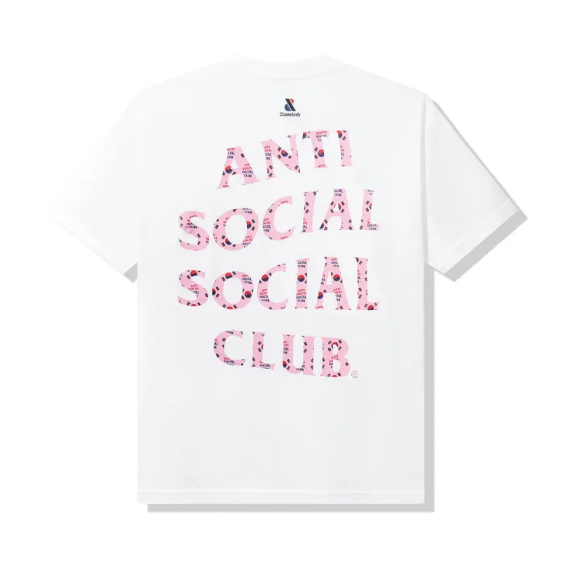 ASSC x Case Study Flag White Tee sold by Anti Social Social Club