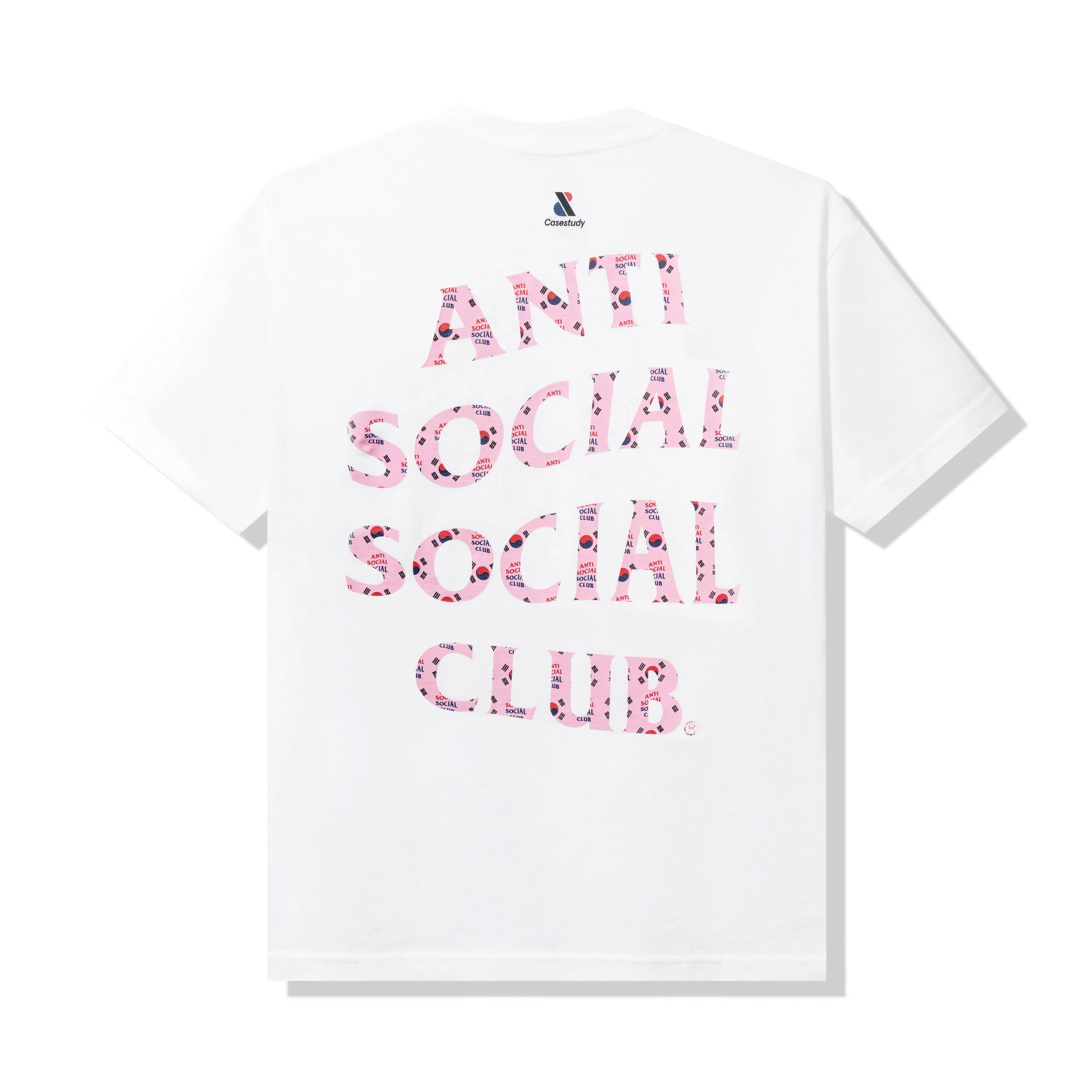 ASSC x Case Study Flag White Tee sold by Anti Social Social Club
