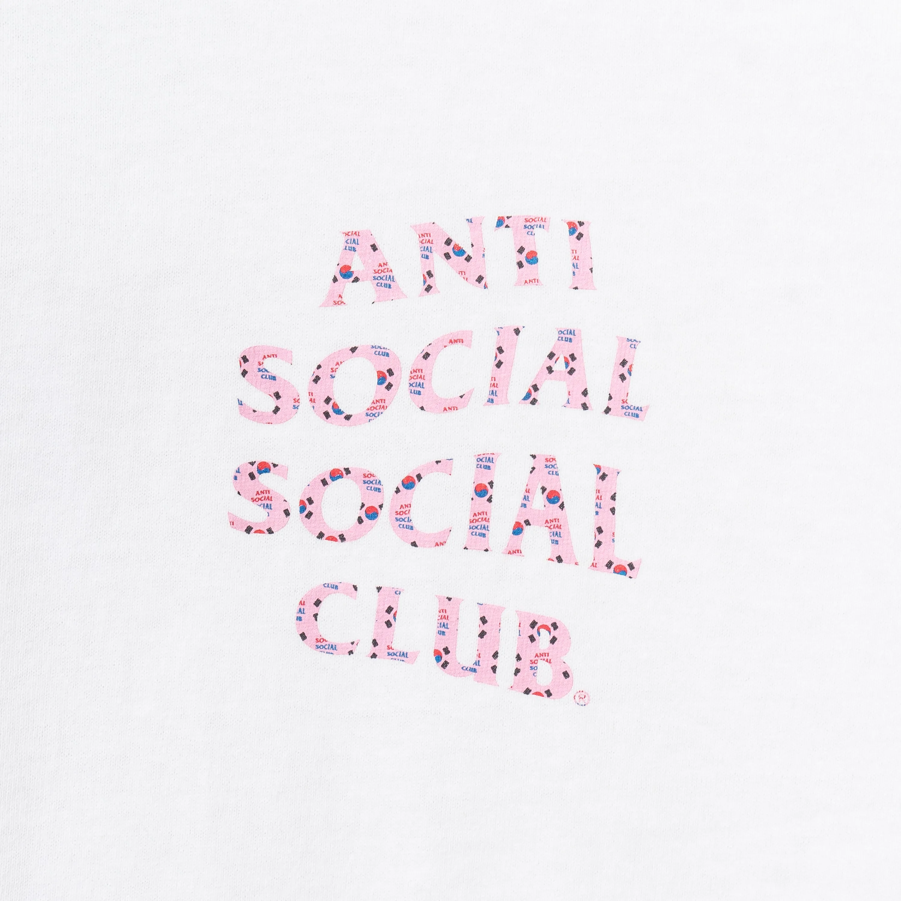 ASSC x Case Study Flag White Tee sold by Anti Social Social Club product image thumbnail 4
