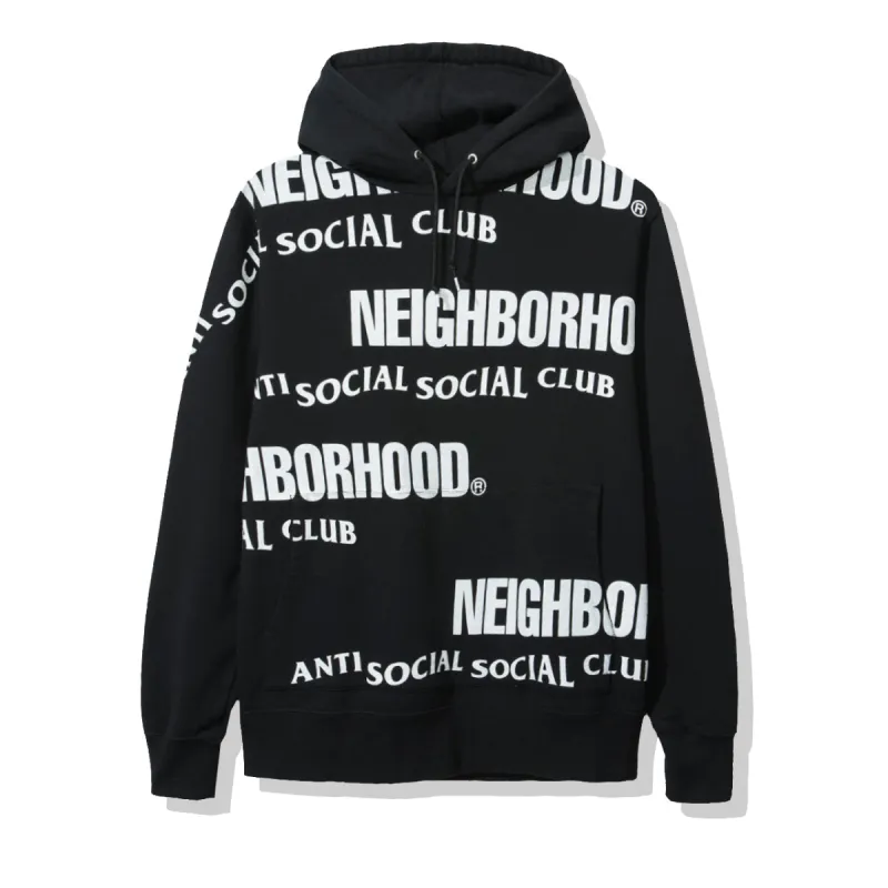 Quivering Black Hoodie sold by Anti Social Social Club