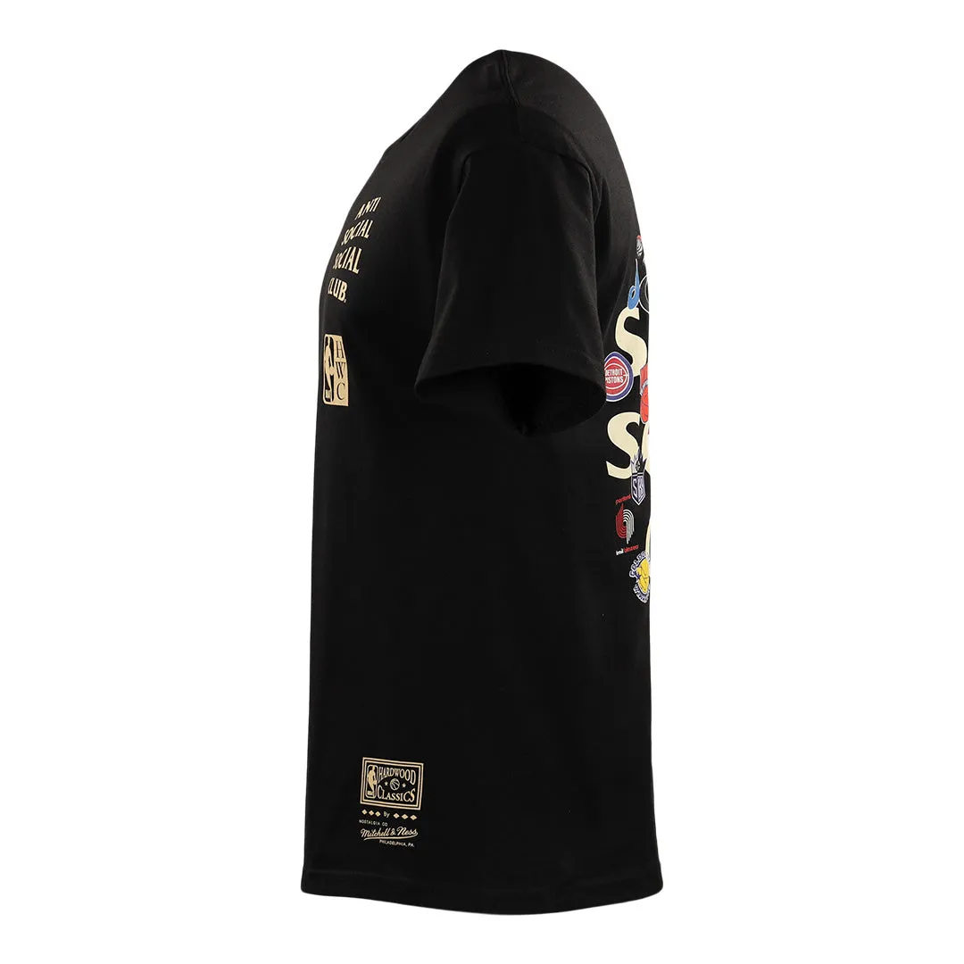 ASSC x Mitchell & Ness NBA Logo Collage T-Shirt sold by Anti Social Social Club product image thumbnail 2