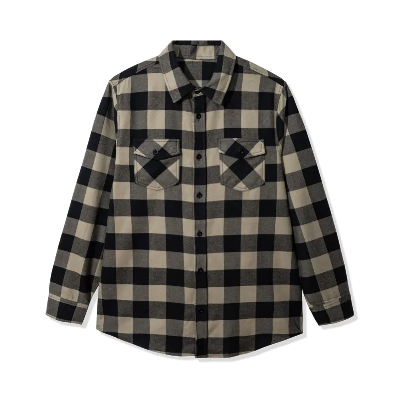 Bullseye Flannel - Olive/Black sold by Anti Social Social Club