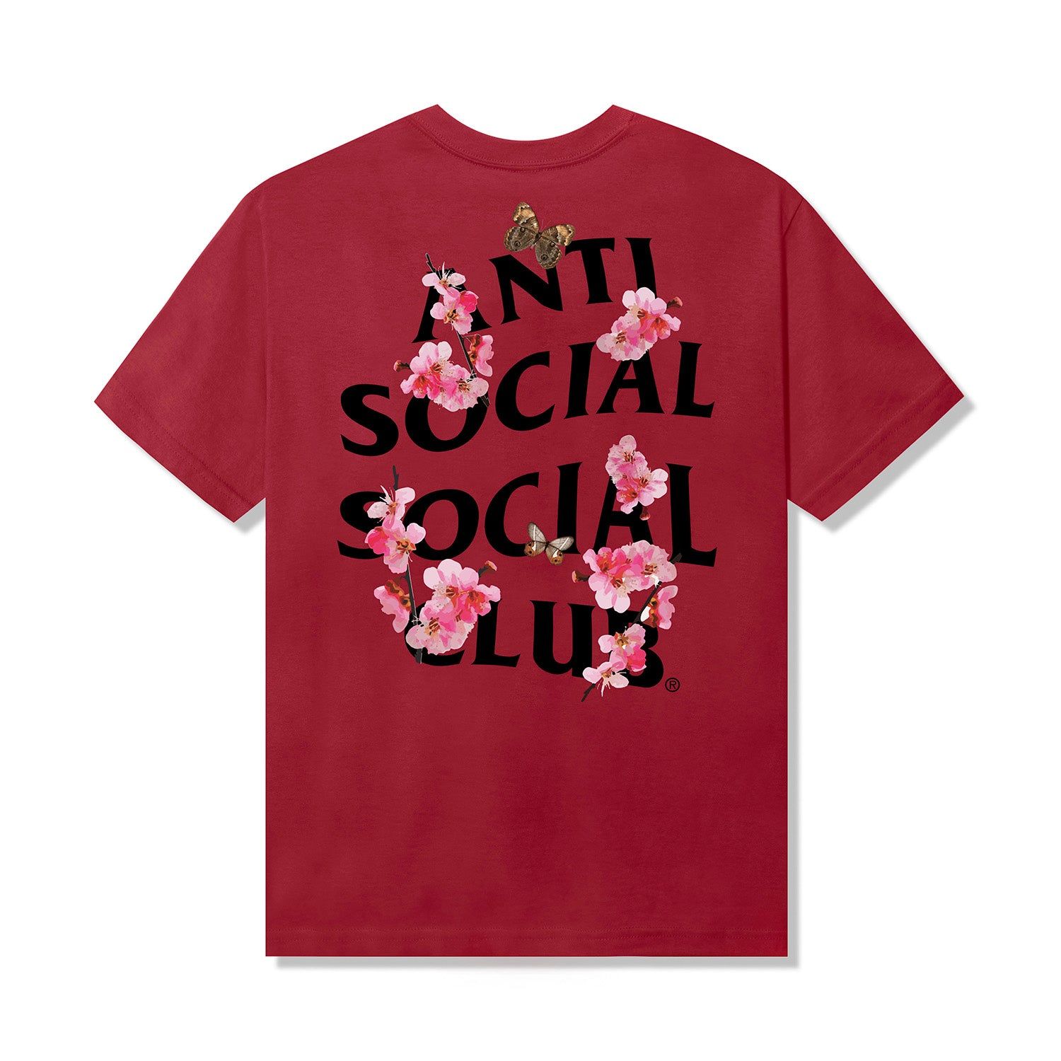 Kkotch Tee - Cardinal sold by Anti Social Social Club
