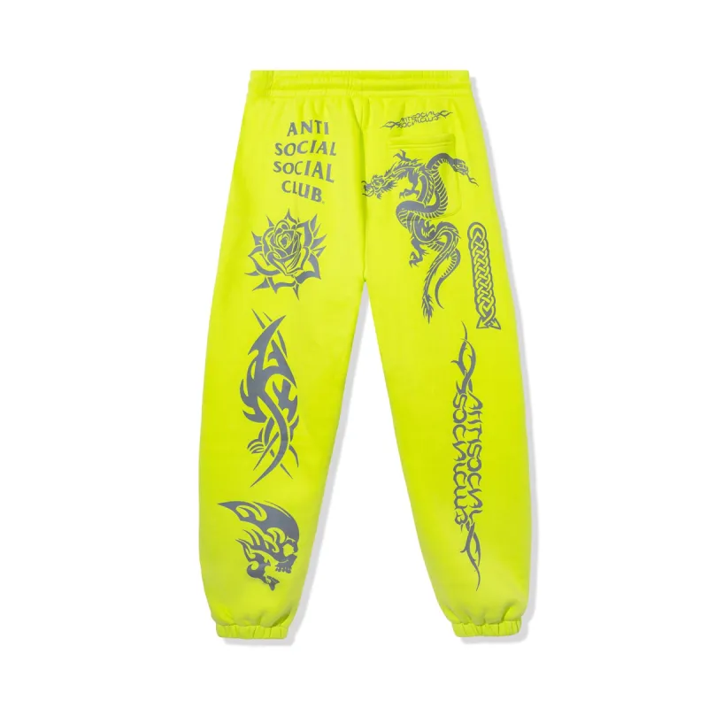 Helplessness Sweatpant - Yellow sold by Anti Social Social Club