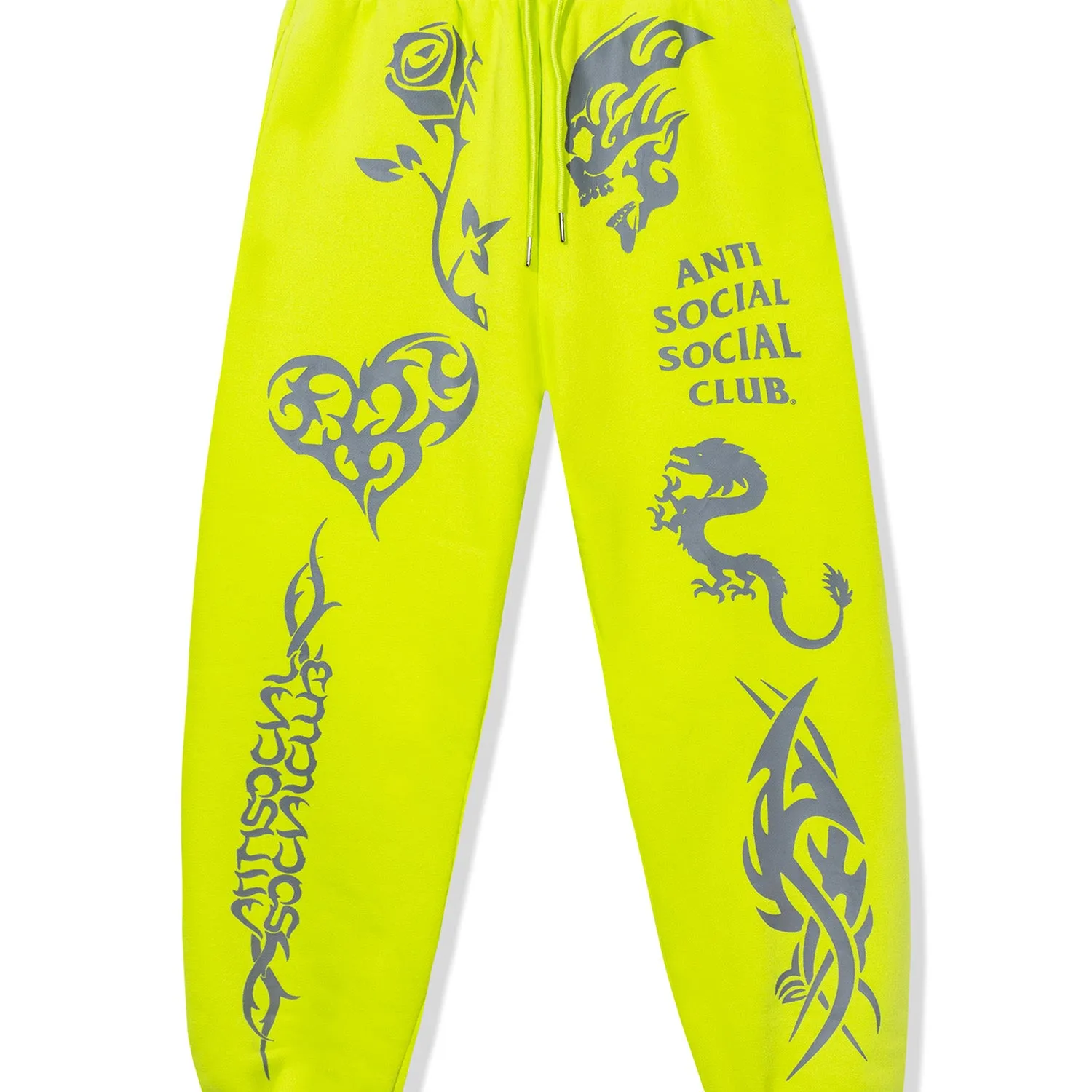 Helplessness Sweatpant - Yellow sold by Anti Social Social Club product image thumbnail 4