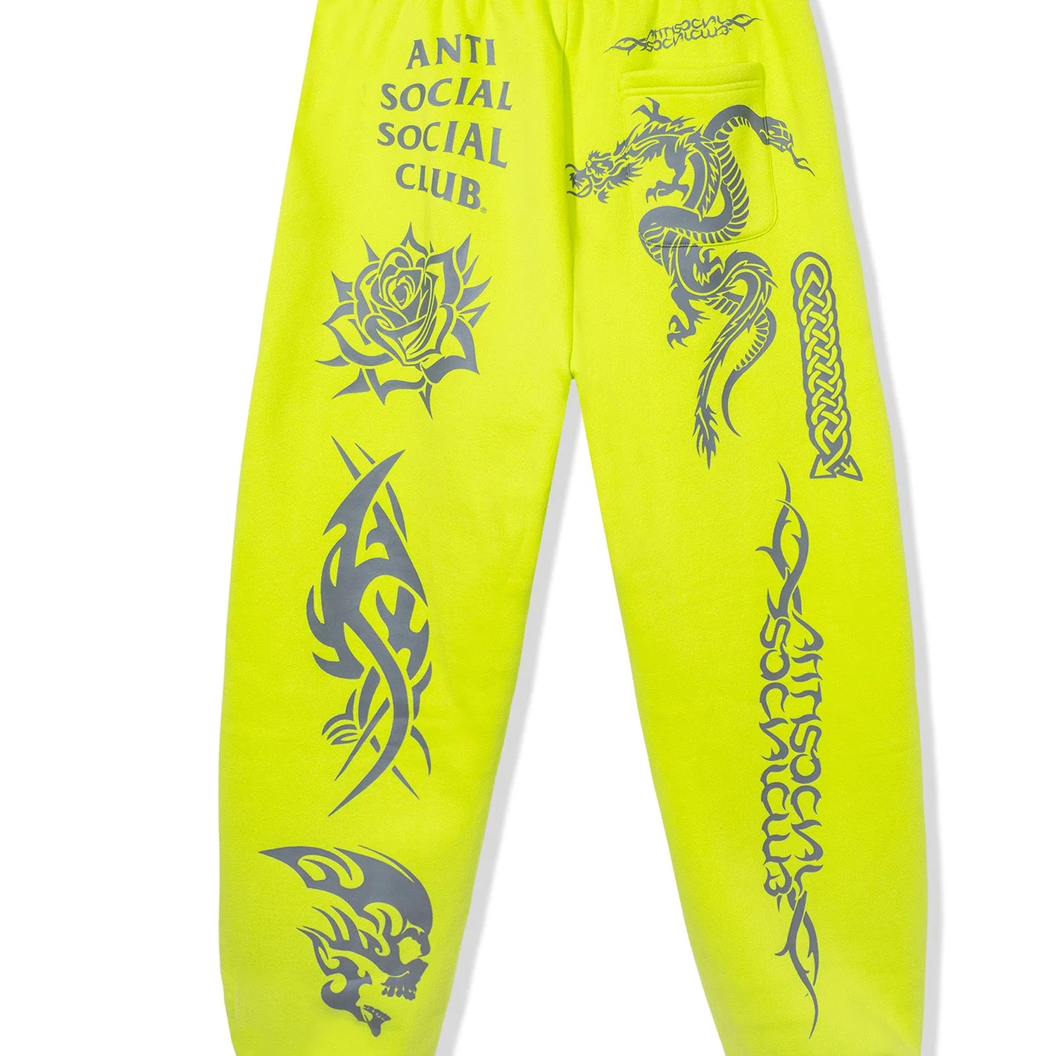 Helplessness Sweatpant - Yellow sold by Anti Social Social Club product image thumbnail 3