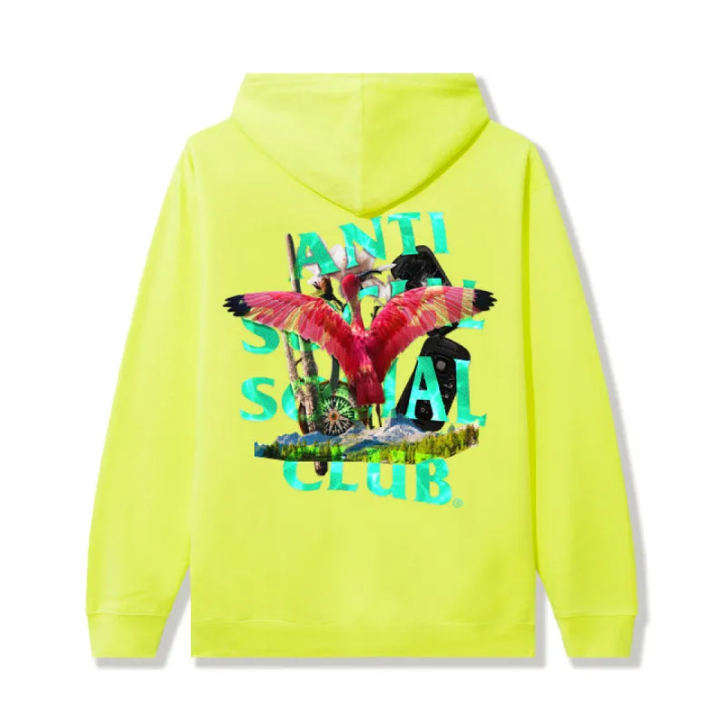5:44 AM Neon Yellow Hoodie sold by Anti Social Social Club