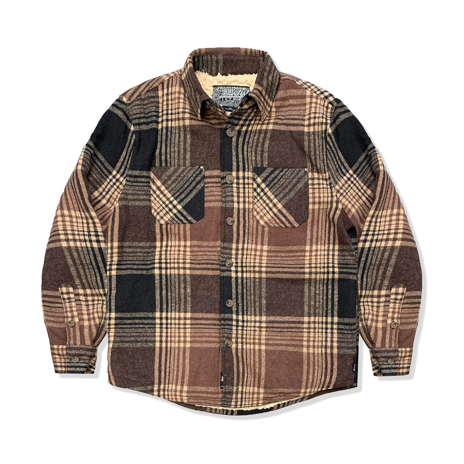 Menace Flannel - Brown sold by Anti Social Social Club product image thumbnail 2
